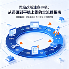 固原建站-网站改版注意事项：从调研到平稳上线的全流程指南