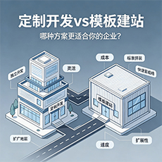 固原建站-定制开发vs模板建站：哪种方案更适合你的企业？