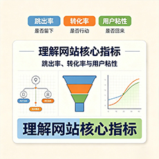 固原建站-理解网站核心指标：跳出率、转化率与用户粘性