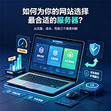 西吉建站-如何为你的网站选择最合适的服务器？